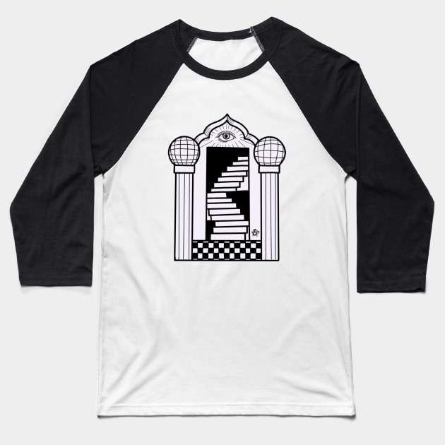 King Solomon’s Porch Baseball T-Shirt by BenWo357